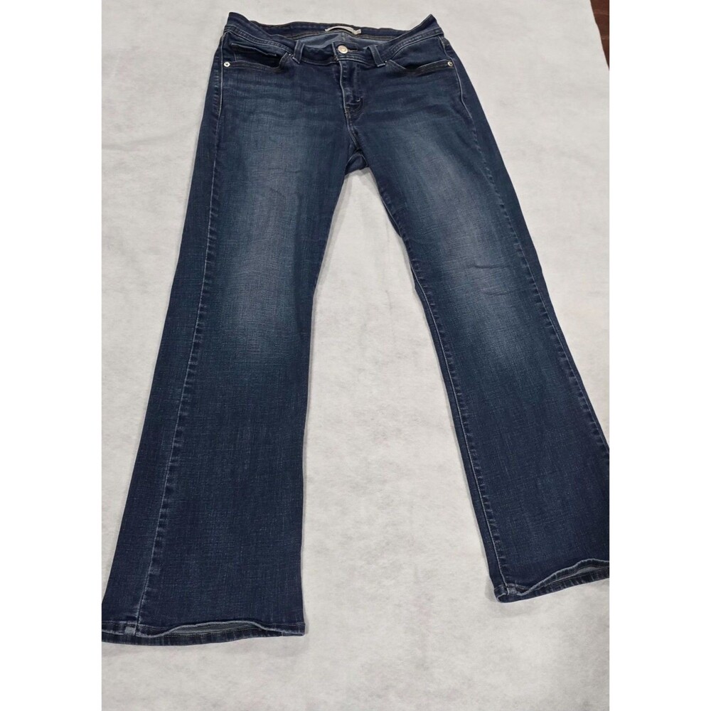 Levis 529 Curvy Bootcut Jeans Womens Size 10 Dark Wash Blue Denim